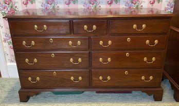 Harden Furniture Chippendale Style Mahogany Dresser