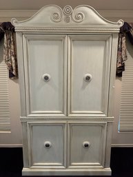 Italian Tuscan Style White Wardrobe