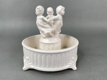 Inarco Dancing Girls Flower Ring Vase