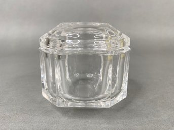 Tiffany & Co. Crystal Covered Trinket Dish