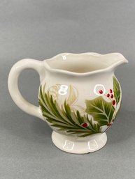 Christmas Creamer Pitcher