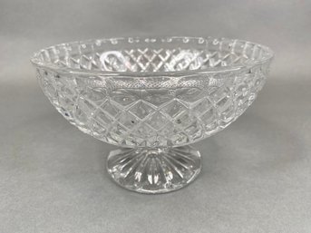 Crystal Footed Bowl