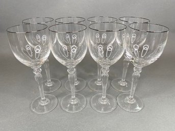 Set Of Eight Waterford Glasses