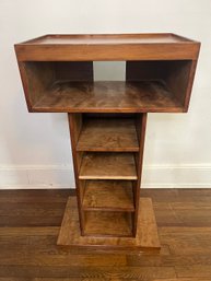 Vintage Storage Display Tower / Pulpit