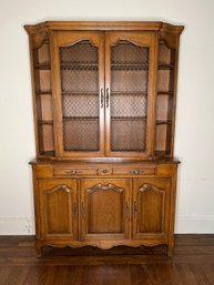 French Provincial Style China Cabinet