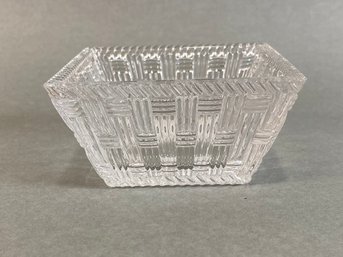 Tiffany & Co. Woven Square Bowl