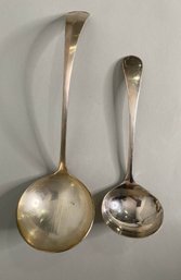 J.L Silver Plated Ladle With Wallace Ladle