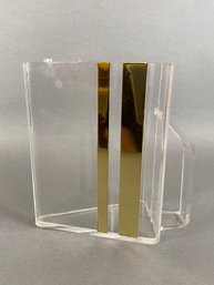 Mid Century Lucite Pitcher