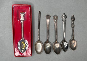 Collection Of Miniature Spoons, One By Rolex 6