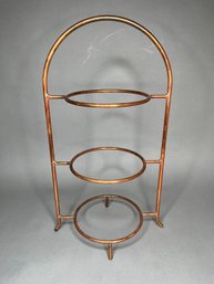 Copper Serving Stand