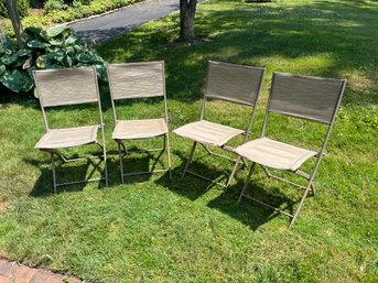 Folding Outdoor Chairs (4)