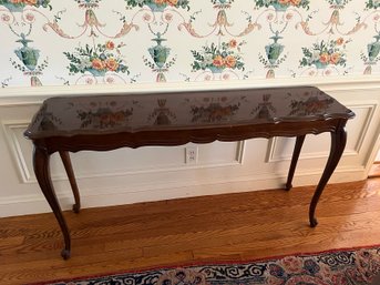 Queen Anne Style Console Table