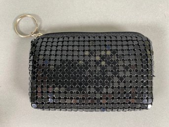 Laila Rowe Black Keychain Coin Purse