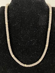 Lagos Gold And Sterling Silver Caviar Rope Necklace