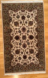 Hand Knotted, Tabriz Style Wool Rug