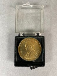 Theodore Roosevelt Gold Token