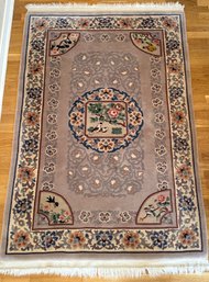 Chinese Hand Knotted Wool Rug