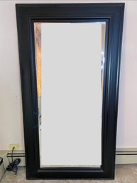 Black Framed Full Size Wall Or Floor Mirror