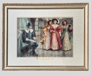 Pears Print, Impudent Hussies, Chromolithograph