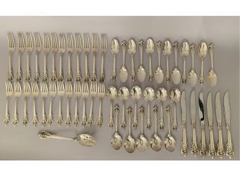 Wallace 'Grande Baroque' Silver Flatware Part Service