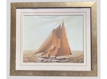 Framed Art Print Of Boat