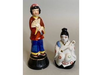Two Asian Porcelain Figurines