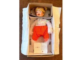 Hugs & Kisses Hand Crafted Porcelain Doll - Phyllis