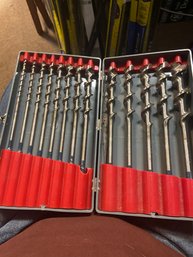 Vintage Craftsman Auger Bit Set