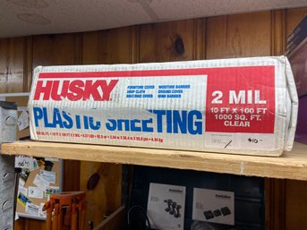1000ft 2 Mill Husky Plastic Sheeting