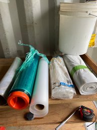 Plastic Sheeting, Drawer Liner And Wrap