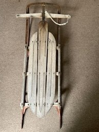 Antique Yankee Clipper No 12 Flexible Flyer Wood Sled