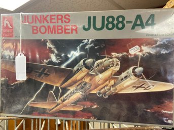 Vintage German Junkers Bomber Model