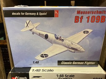 Vintage German Messerschmitt Airplane Model