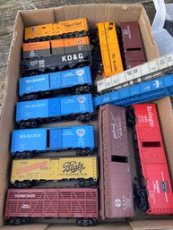Box Of Freight Cars Ho Gauge