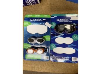 New Speedo Goggles - Three Pairs