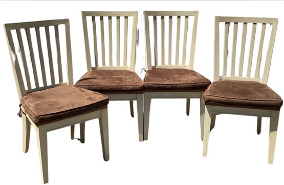 Four Ethan Allen Dining Chairs