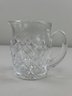 Waterford Cut Crystal Pitcher - Signed On Base - 'Waterford'  No Chips Or Cracks - Boyne Pattern