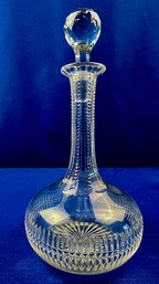 Vintage Cut Crystal Decanter