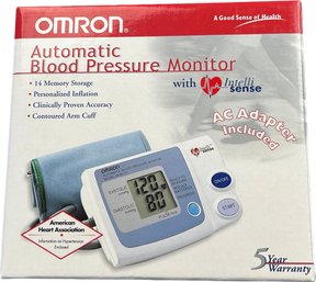 Omron Automatic Blood Pressure Monitor