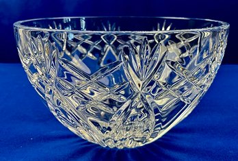 Waterford Cut Crystal Bowl - Signed 'Waterford'