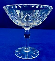 Vintage Cut Crystal Pedestal Candy Dish Compote