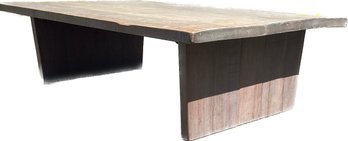 Contemporary Solid Wood Coffee Table