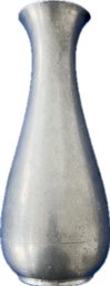 Vintage Norwegian Pewter Vase - Signed 'Norsk Tinn Pewter'