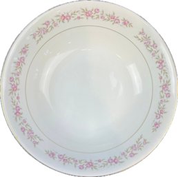 Fine China Of Japan Minuet Pattern 8671 Floral Gold Edge - Open Vegetable Bowl