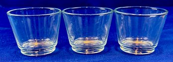 Three Glass Votives