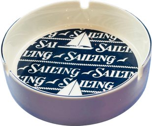 Vintage Enecso Sailing Ashtray