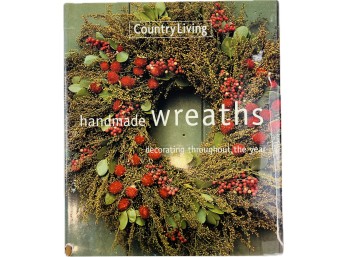 Hardcover Book On Hand Made Wreath Making - How To Guide