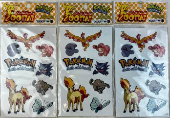 New! Never Used Or Opened! Pokemon Stickers