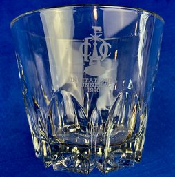 Vintage Cut Crystal Ice Bucket Trophy Piece