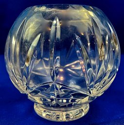 Vintage Cut Crystal Votive Or Small Rose Bowl